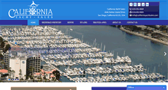 Desktop Screenshot of californiayachtsales.com